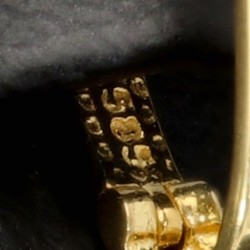 Bicolor Gold-Ohrringe in außergewöhnlichem Design in 14K / 585 Gelbgold und Weißgold