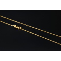 Feine Ankerkette aus edlem 375 (9k) Gelbgold (ca. 45 cm Länge)