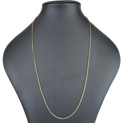 Venezianerkette aus glänzendem 333er Gold (8 Karat) 70cm Länge