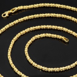 Königskette aus 14k 585 Gold (Gelbgold) in 2mm Stärke - Länge 70cm