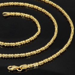 Königskette aus 14k 585 Gold (Gelbgold) in 2mm Stärke - Länge 60cm