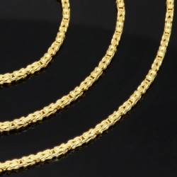 Königskette aus 14k 585 Gold (Gelbgold) in 2mm Stärke - Länge 60cm