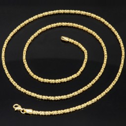 Königskette aus 14k 585 Gold (Gelbgold) in 2mm Stärke - Länge 60cm