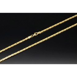 Königskette aus 14k 585 Gold (Gelbgold) in 2mm Stärke - Länge 55cm