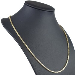 Königskette aus 14k 585 Gold (Gelbgold) in 2mm Stärke - Länge 45cm