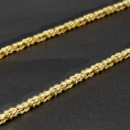 Königskette aus 14k 585 Gold (Gelbgold) in 2mm Stärke - Länge 45cm