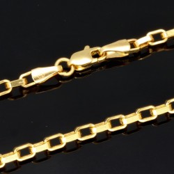 Edle Ankerkette aus hochwertigem 585 / 14K Gold , ca. 60 cm Länge 2,5 mm