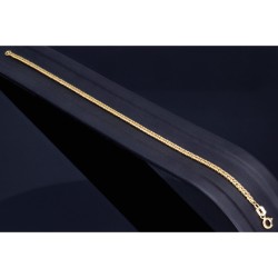 Goldarmband / Fuchsschwanzarmband in filigranem Design aus hochwertigem 14K 585 Gold (Gelbgold) ca. 19 cm Länge