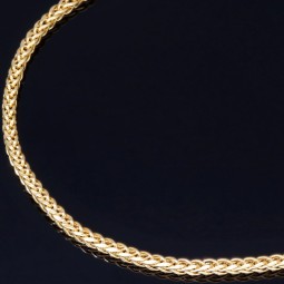 Goldarmband / Fuchsschwanzarmband in filigranem Design aus hochwertigem 14K 585 Gold (Gelbgold) ca. 19 cm Länge