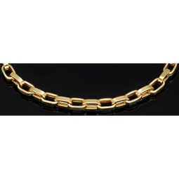 Edles Ankerarmband aus 14K (585er) Gold, ca. 20 cm lang und 4 mm breit